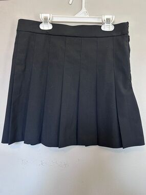 Uniqlo Black Pleated Mini Skirt